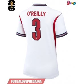 Lacne Ženy Futbalové dres Anglicko Nico O'Reilly #3 MS 2026 Krátky Rukáv - Domáci